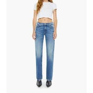 NEW MOTHER reifler straight leg jeans in early blue